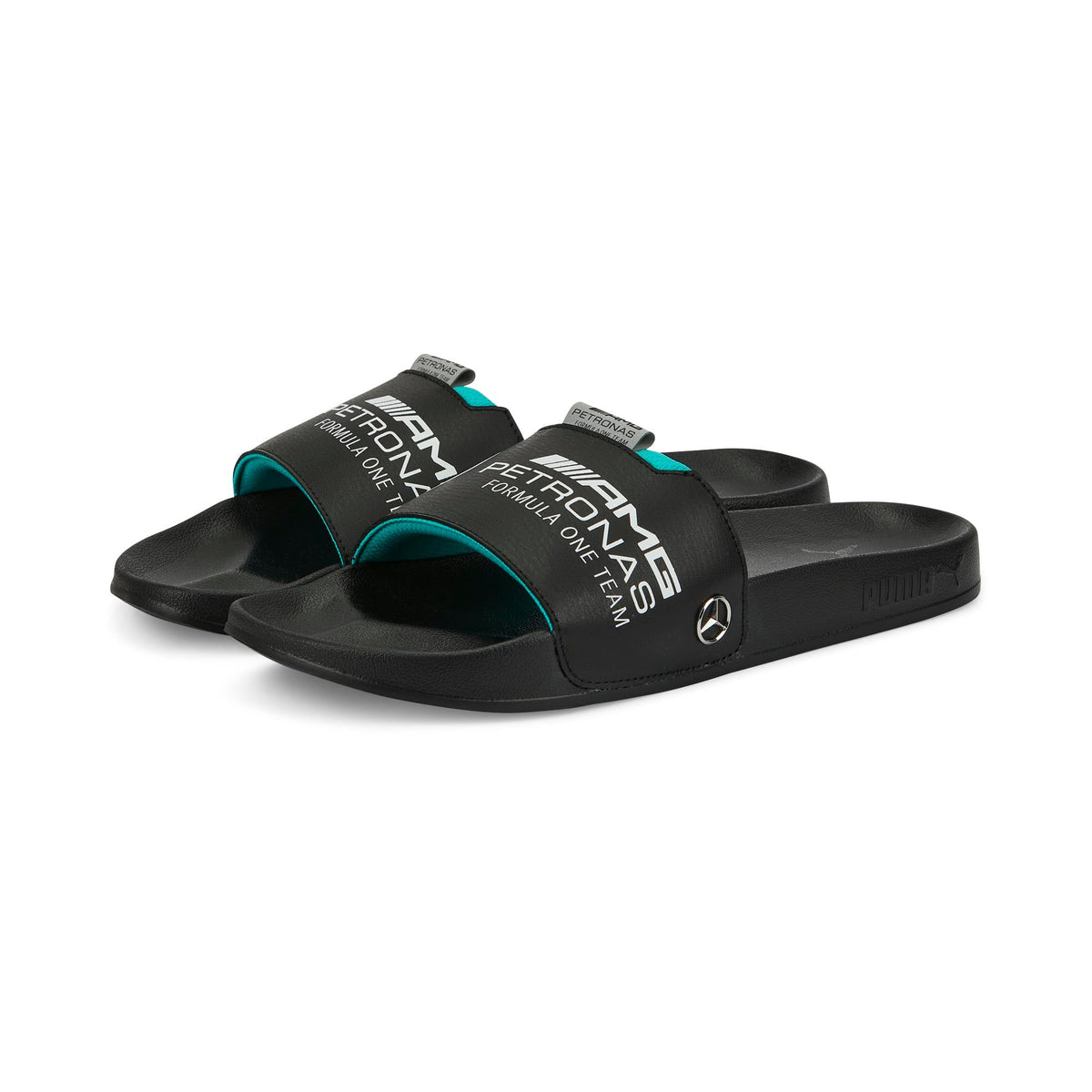 Puma Men Black Sliders Cherrypick