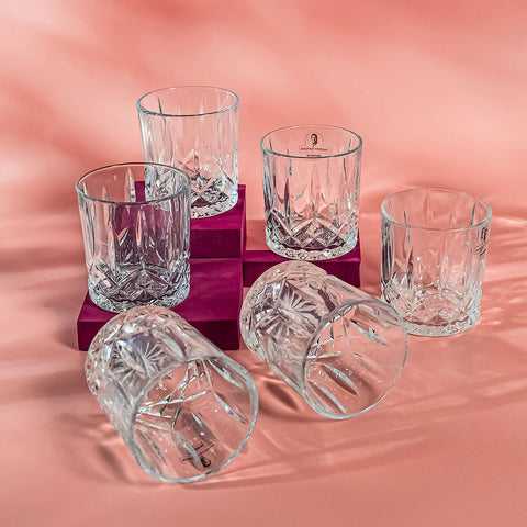 Sanjeev Kapoor Paris Water Glass Set Of 8 Pc 260 ml