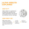 2% Alpha Arbutin & Hyaluronic Acid Tan Fading Face Serum