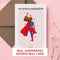 Supermom Cape Card - Gujarati