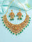 Designer Lakshmi Devi Kempu Necklace Set