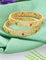 Designer Zircon Gold Plated Bangles