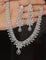 Designer Zirconia Crystal Elegance Necklace Set