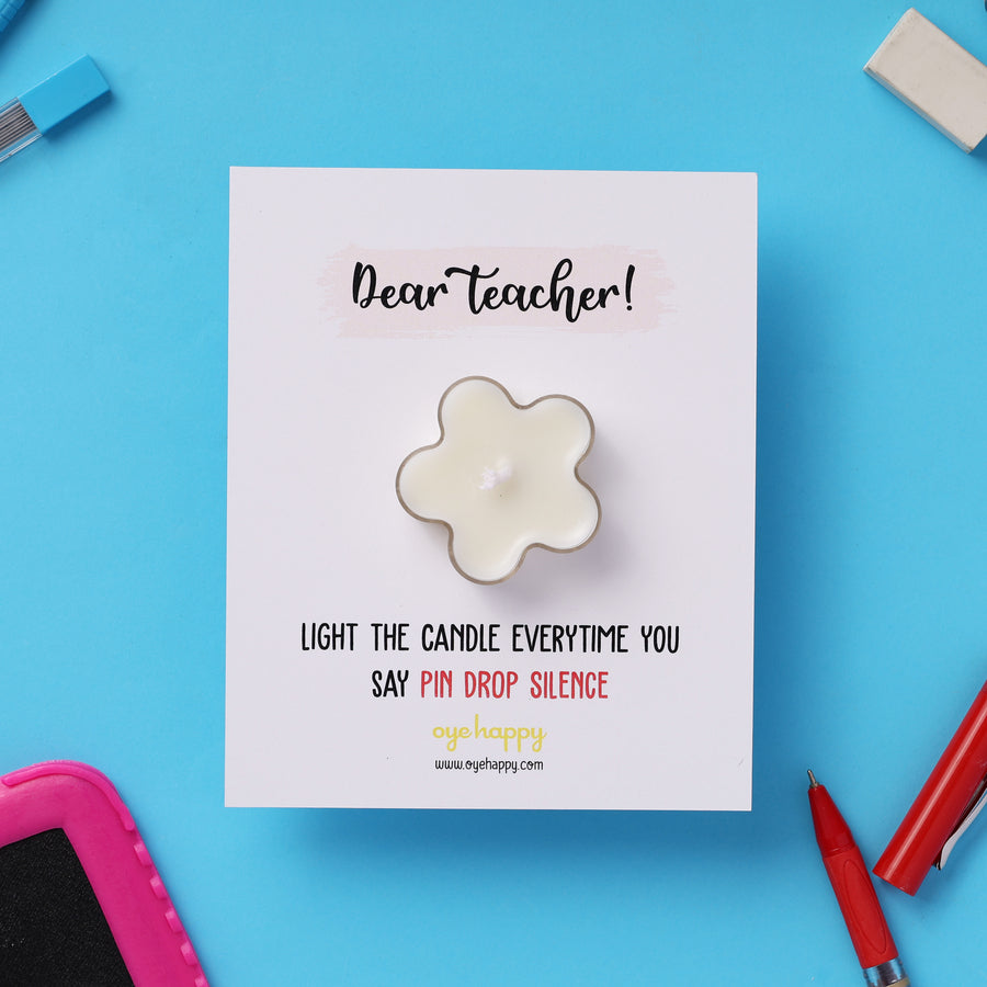 Candle for Teacher