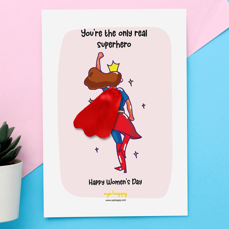 Women's Day Cape Card -Set of 10