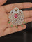Designer Zirconia CZ Choti Piece With Ruby Stone