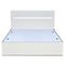 Capsule Max Bed with Box Storage (White)