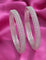 Designer Zirconia Rhodium Plated Bangles
