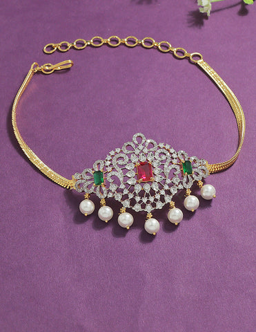 Designer Zirconia Chain Bajuband