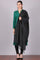 Black Solid Shawl