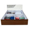 Asta Max Bed with Box Storage (Walnut)