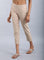 Beige Ankle-Length Trousers