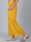 Yellow Tailored Volume Pants