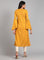 Yellow Round Neck Winter kurta