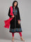 Black Round Neck Winter kurta