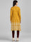 Yellow Flared Cardigan