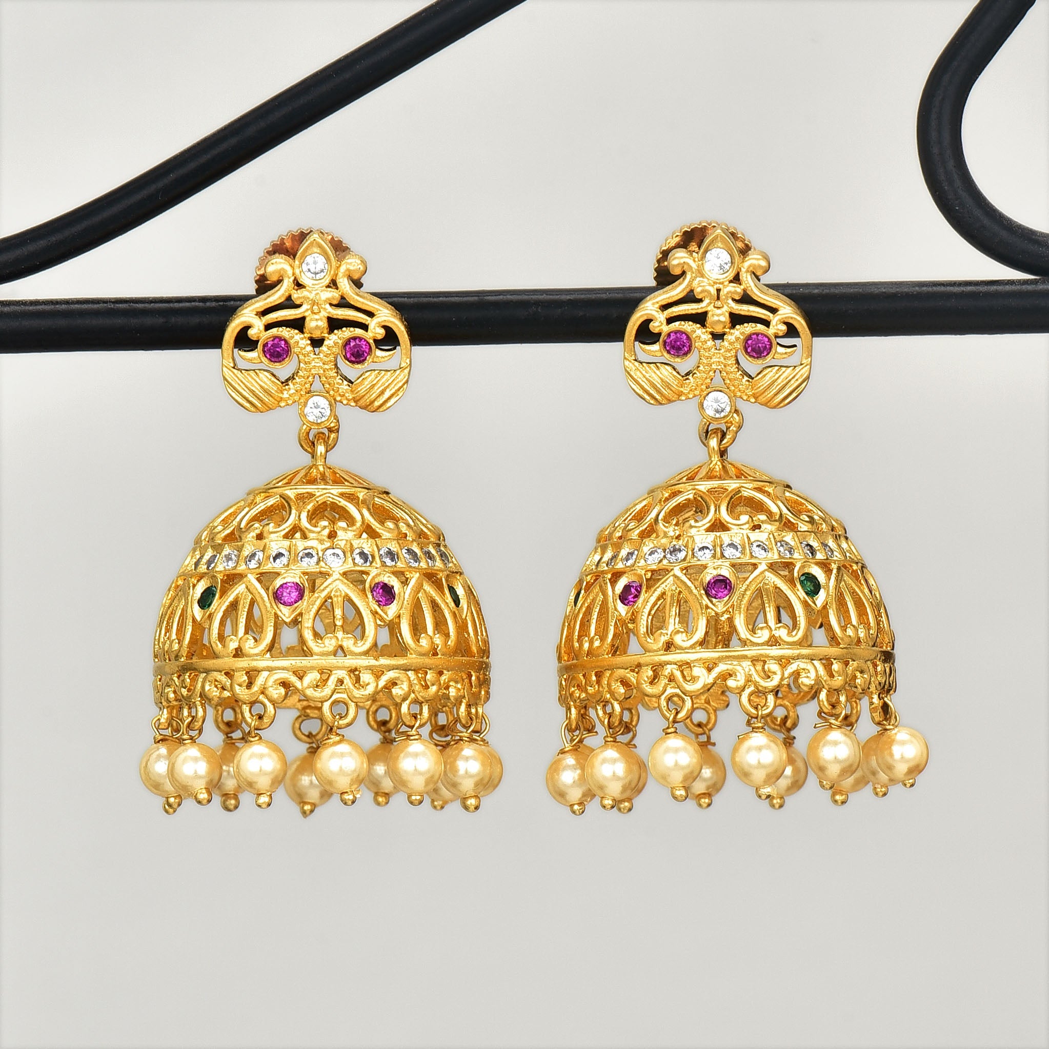 City gold sales jhumka design