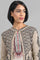 Green Round Neck Embroidered kurta