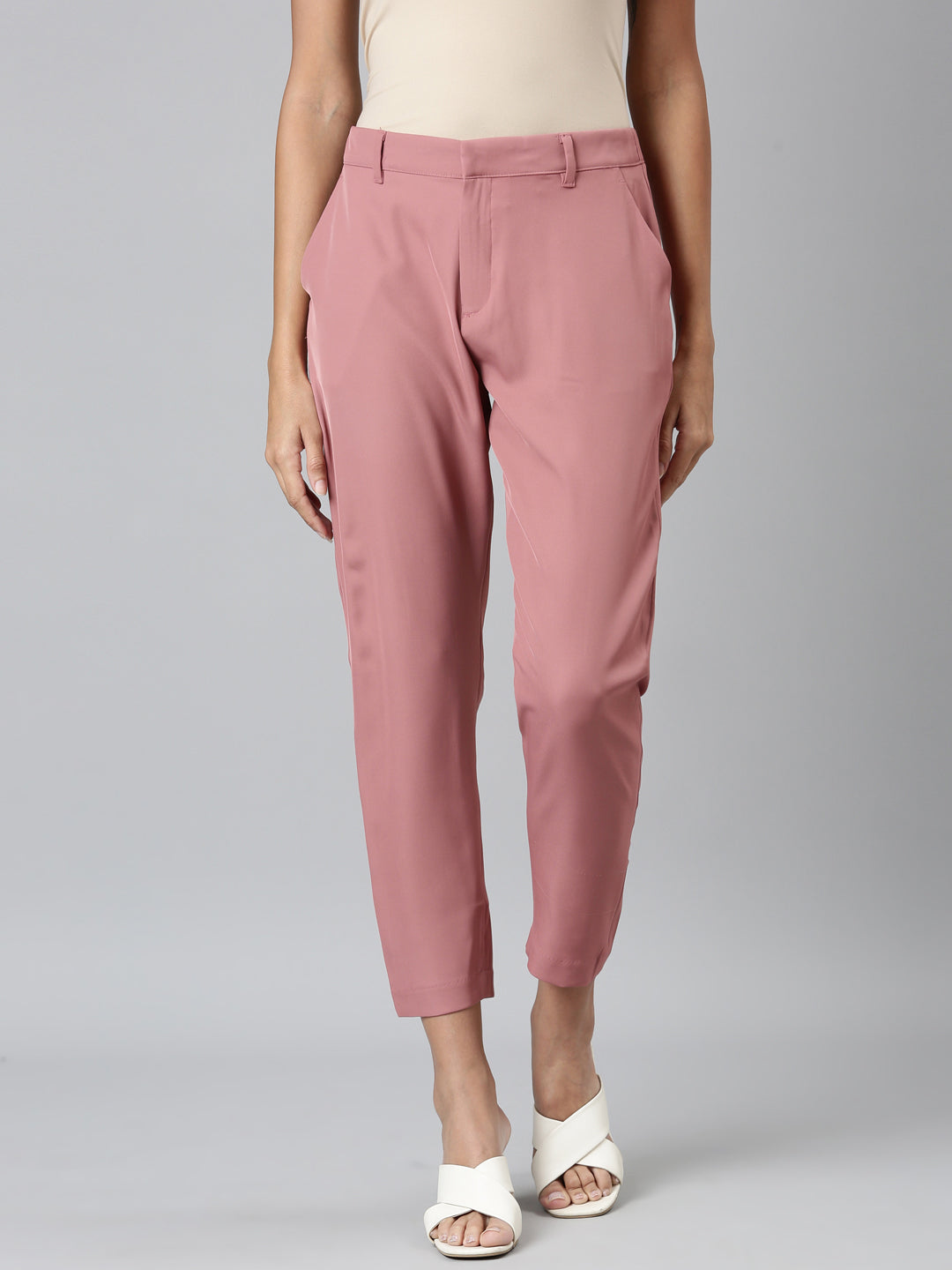 Relaxed Straight Ankle Jeans In Petite With High Rise And Square Pockets -  Turning Pink Pink | NYDJ