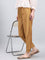 Bright Gold Poly Modal Metallic Pants