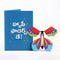 Father's Day Butterfly Card - Telugu