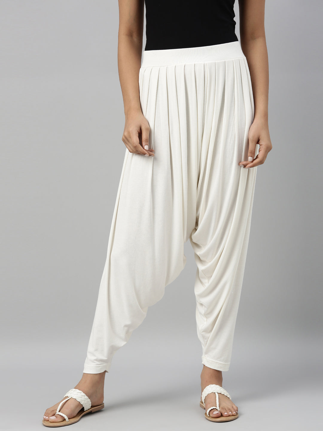 Beautiful Women Cotton Patiala Salwar Pants Regular Fit Girl Salwar Pajamas  Gray | eBay
