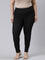 Women Solid Black Denim Jeggings