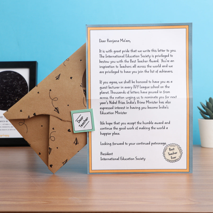 Super Teacher Letter (Set of 3)