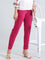 Dark Rose Ponte Smart Fit Kurti Pant