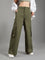 Dark Olive Cargo Pants