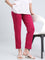 Dark Fuchsia Cotton Stretch Kurti Pants