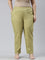 Women Solid Light Pista Comfort Fit Cotton Pants