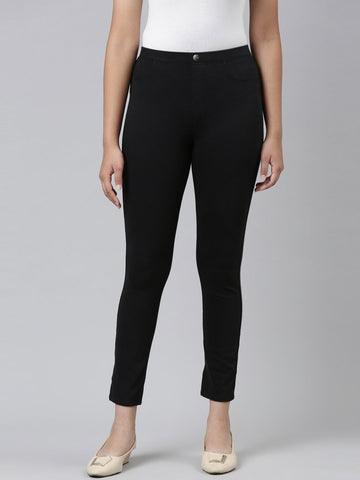 SPANX, Pants & Jumpsuits, Red Hot Spanx Womens Medium Ponte Leggings 271r  Solid Black Leggings Pants