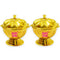 Sindoor box Brass wedding, gift sindoor box  (Pack of 12 Pcs)