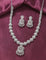 Designer Zirconia Crystal Elegance Necklace Set