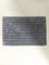 Westside Home Grey Fluffy Stripe Bath Mat