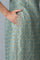 Mint Green Jacquard kurta