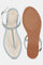 W SKY BLUE Almond Toe Flat-WPAMELA