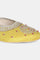 W Mustard Round Toe Flat-WSUSAN