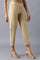 Light Gold Solid Pants