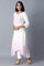 Bubblegum Pink Side Dipped kurta