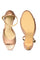 W ROSE GOLD Solid Almond Toe Stiletto