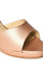 W ROSE GOLD Solid Almond Toe Stiletto