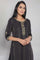 Black Yarn-Dyed kurta Palazzo Set
