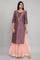 Pink Tiered Sharara