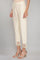 Beige Straight Kurta and Slim Pant Set