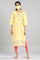 Yellow Printed kurta