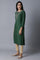 ELM Green Straight kurta