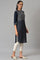 Insignia Blue Dobby kurta