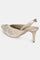 Beige Pointed Toe Embroidered Stiletto-WMARIA